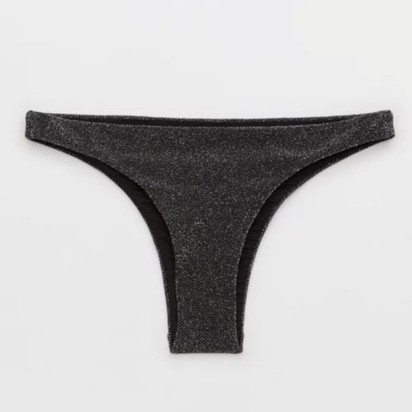 NWT Aerie Sparkle Cheekiest Bikini Bottoms - Picture 3 of 7
